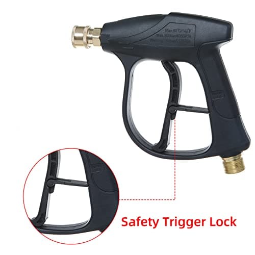 Sooprinse 3000 PSI High Pressure Washer Gun with Quick Connect