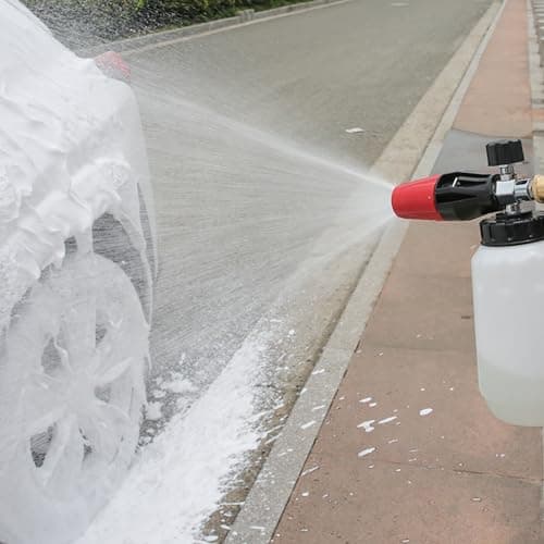 Foam Cannon Kit with Pressure Washer, 1 L Snow Foam Lance, 4000 PSI