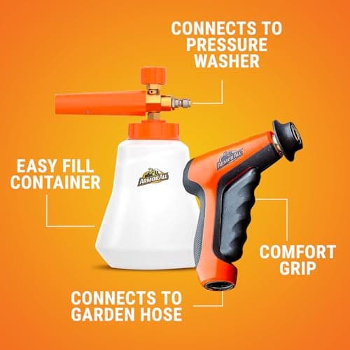 Armor All 2-in-1 Foam Cannon Kit for Vehicle Cleaning