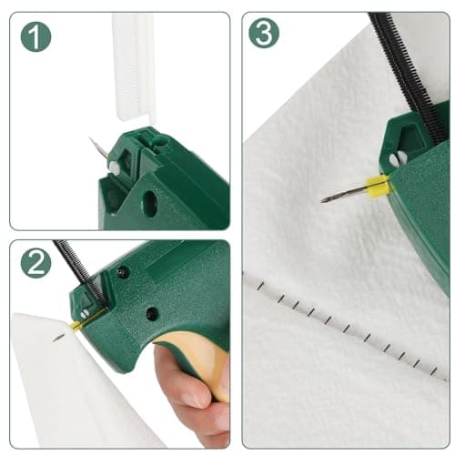 Fine Stitch Mini Sewing Gun for Quick Clothing Fixes