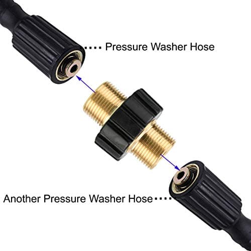 Tool Daily M22 to 3/8 Inch Quick Connect Pressure Washer Adapter Set, 9 Pack