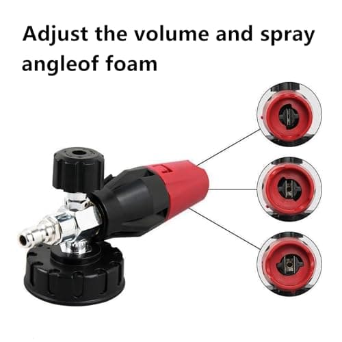Foam Cannon Kit with Pressure Washer, 1 L Snow Foam Lance, 4000 PSI