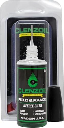 Clenzoil Field & Range Gun Cleaner & Lubricant 1oz Bottle + Precision Needle Oiler