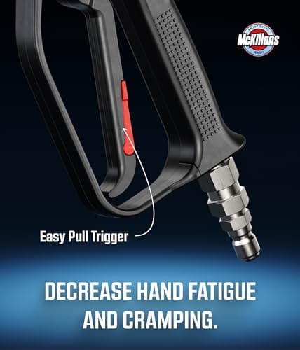 McKillans® High Pressure Washer Gun with Swivel and Quick Connector