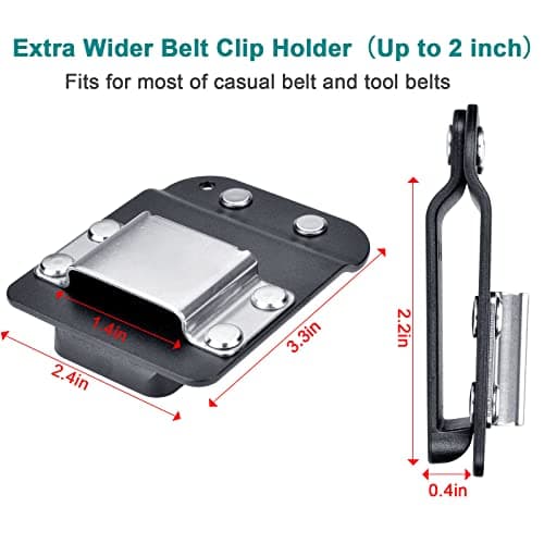 Cordless Drill Belt Clip Holder for Tactical Impact Holster