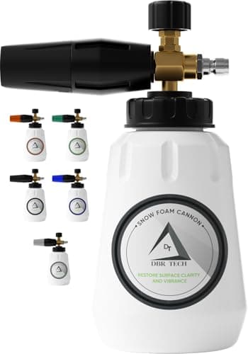 Professional Car Foam Blaster, Heavy Duty 1L Green, Wide Neck & Adjustable Spray