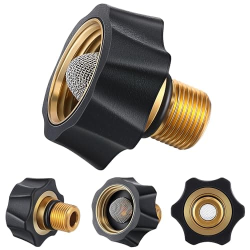 Simpson 1 Pack 3/4" Female to 3/8" Male Hose Adapter for Pressure Washer (Compatible with 7112362)