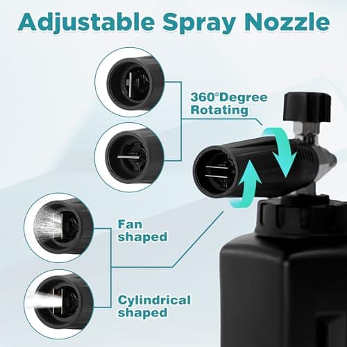 PWACCS 4000 PSI Pressure Washer Foam Gun with Dual Tips and Quick Connect