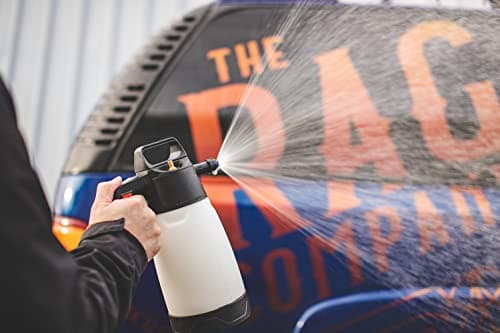 Goizper Group iK Sprayers Foam Pro 2+ Pump Spray Foamer for Professional Car Wash & Detailing - Dry/Wet Foam, Pressure Release Safety Valve, 1.25 Liters PVC Hoses