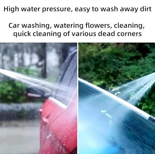 Dual Purpose Switch Spray Gun, Foam Cannon for Pressure Washer, Car Wash Kit Foam Gun
| Pressure Washer Sprayer with Dual Connector Accessory, 5 Power Washer Nozzles
| Dual Purpose Switch Spray Gun, 5 Power Washer Sprayer Nozzles for Car Wash Kit