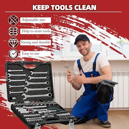 Large High Density Polyethylene Tool Box Organizer - Extra Large 45x22x1in for Tool Storage and Organization
| Customizable High Density Polyethylene Tool Box Inserts - Extra Large 45x22x1in for Optimized Tool Storage
| High Density Polyethylene Too