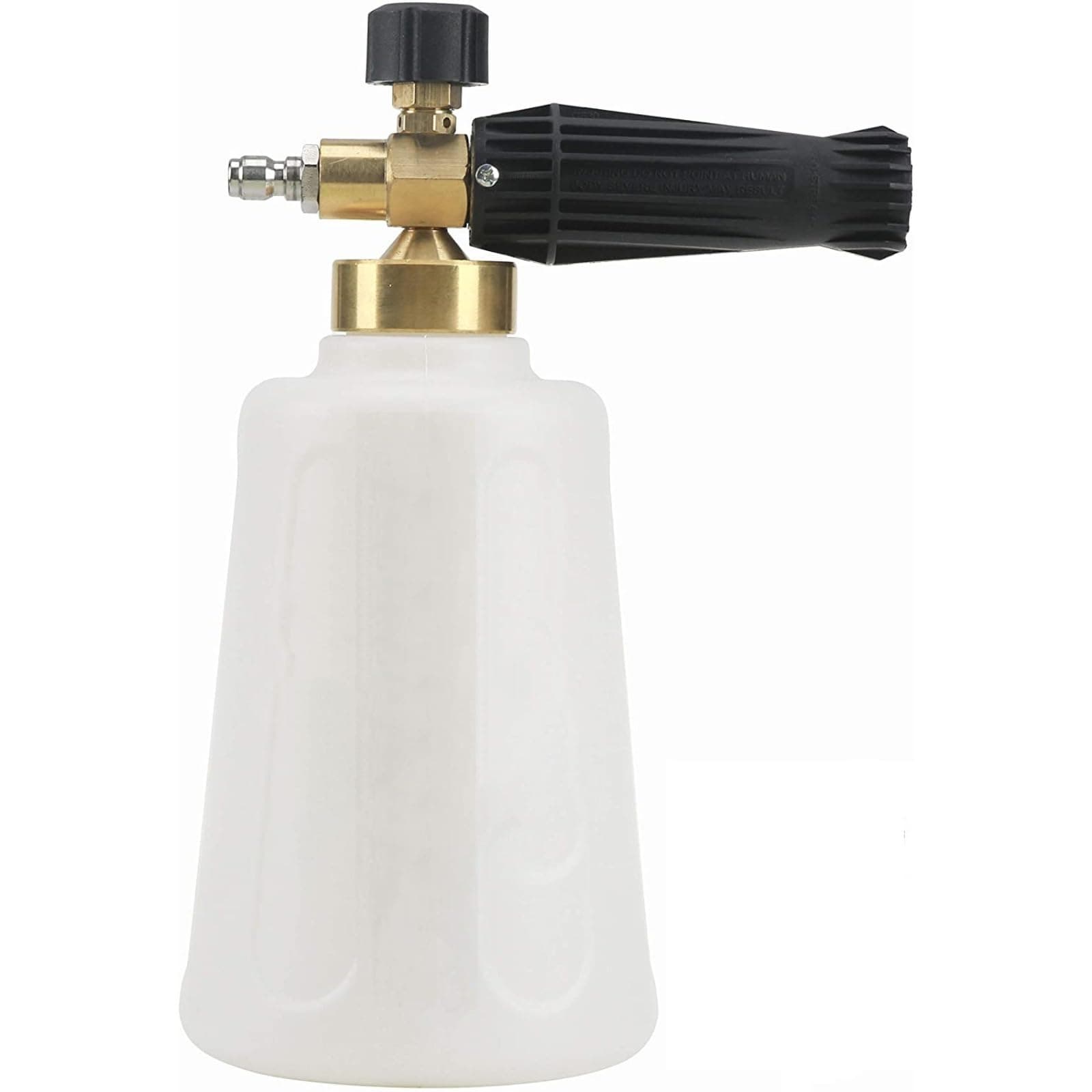 Stainless steel nozzle foam cannon for pressure washer