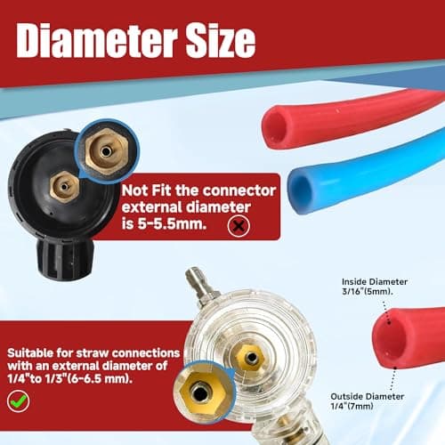 Cutable Foam Cannon Colorful Straw for Most Foam Lance Daily Tool High Pressure Wash Cars