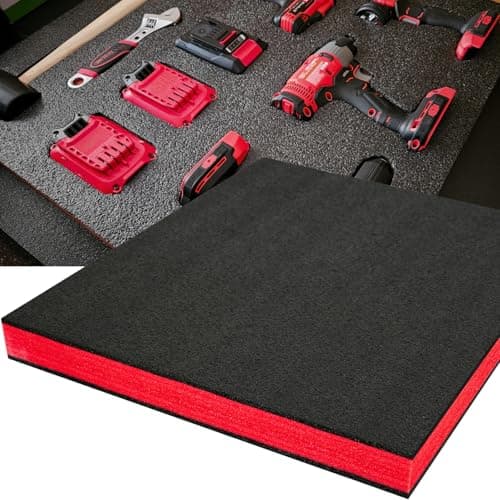 Kaizen Organizer Sheet Tool Box Foam 1PC 18x12x2 Inch Foam Inserts for Cases
| Polyethylene Storage Sheets for Toolbox Hard Case Tool Box Foam 1PC 18x12x2 Inch
| Tool Shadow Insert Tool Box Foam 1PC 18x12x2 Inch for Cases