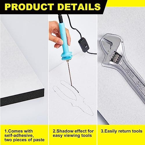 Fabbay Tool Box Foam Sets for Tool Organization and Marking
