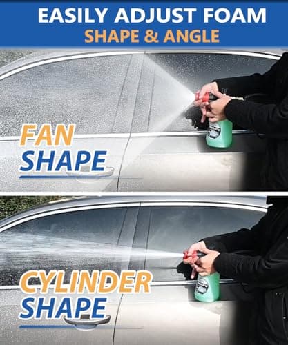TOOLCY Pressure Washer Kit for Professional Cleaning, Powerful 5000 PSI, 5 Nozzle Tips Included, Quick Connect, Industrial Strength
| TOOLCY Foam Cannon with Pressure Washer Gun, 5000 PSI, 1L Chemical Bottle, Quick Release Nozzle, Ideal for Heavy Du