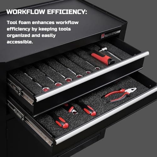 Kaizen Organizers 3Pack 22x18x2 inch Tool Box Foam Inserts for Cases
| Polyethylene Storage Sheets for Toolbox Hard Case, 3Pack 22x18x2 inch
| Tool Shadow Insert for Case, 3Pack 22x18x2 inch Foam Sheets by Kaizen Organizer