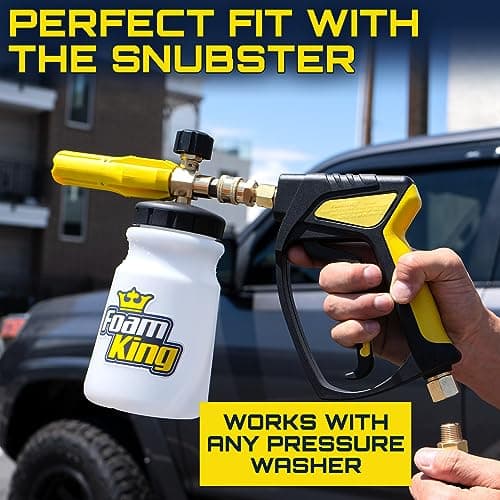 Foam King Foam Cannon for Pressure Washers & Car Washes with Quick Connect