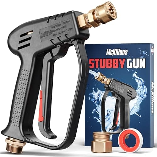 McKillans® High Pressure Washer Gun with Swivel and Quick Connector