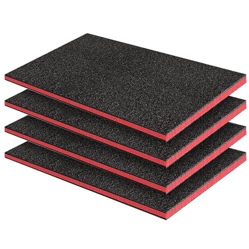 Easy Cut Tool Box Foam High Density Polyethylene Organizer for Wardrobe Cabinets
| High Density Polyethylene Shadow Foam Inserts for Tool Box Crafts
| 2|5" x 15.7" x 1" Tool Box Foam Organizer for Toolboxes and Cabinets