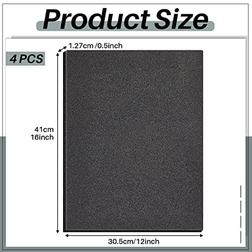 Amylove Polyurethane Foam Sheet for Case Packing (4 Pcs)