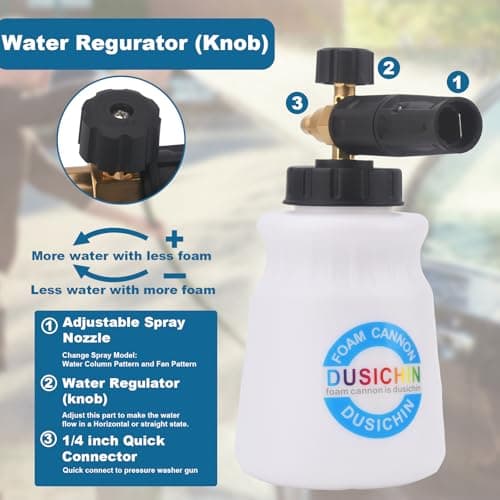 DUSICHIN SFL-001 Foam Cannon Pressure Washer Nozzle