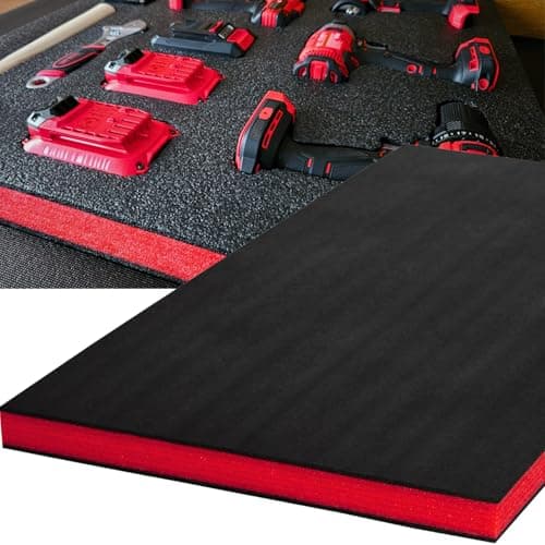 1PC 48x24x2 Inch Tool Box Foam Inserts for Cases
| Polyethylene Storage Sheets for Toolbox Hard Case by Kaizen Organizer
| Tool Shadow Insert for Tool Box by Kaizen Organizer