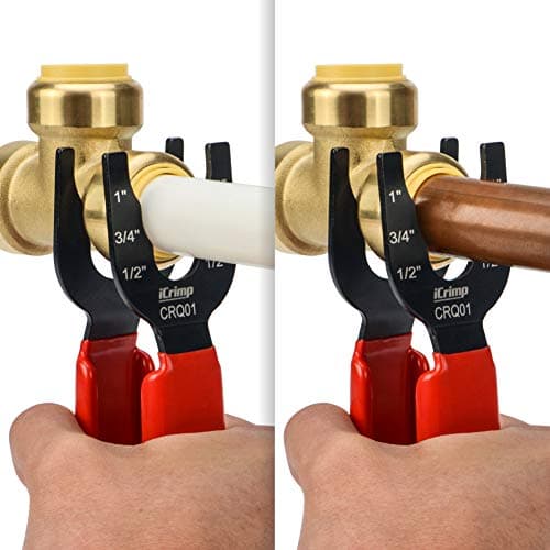 iCrimp CRQ01 1/2" to 1" Disconnect Tool for Brass Push Fit Fittings