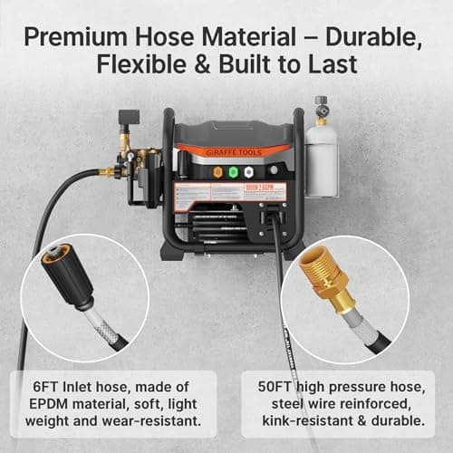 Giraffe Tools Grandfalls UltraFlow 2.6 GPM Commercial Pressure Washer