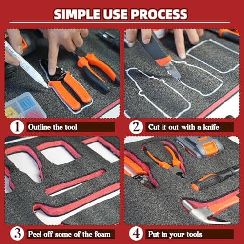 Large High Density Polyethylene Tool Box Organizer - Extra Large 45x22x1in for Tool Storage and Organization
| Customizable High Density Polyethylene Tool Box Inserts - Extra Large 45x22x1in for Optimized Tool Storage
| High Density Polyethylene Too
