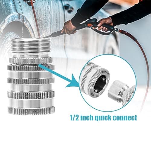 Tool Daily Pressure Washer Adapter Set for Power Washer, 8 PCs
