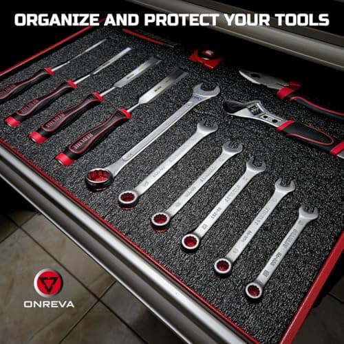 3Pack Tool Box Foam Inserts for Cases
| Polyethylene Storage Sheets for Toolbox Hard Case
| Tool Shadow Insert from Kaizen Organizer Sheet