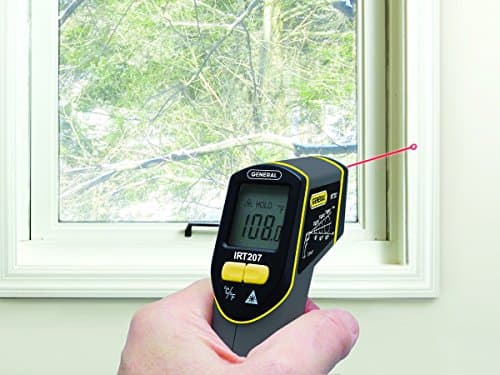 Non-Contact Digital Laser Temperature Gun -4 to 608°F (-20 to 320°C) for Cooking/BBQ/Food/Fridge/Pizza Oven/Engine