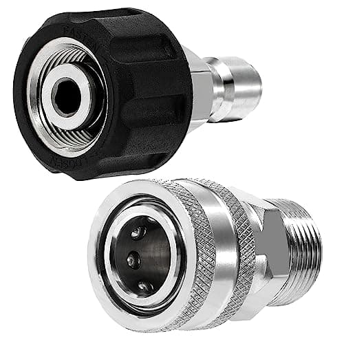 Tool Daily Pressure Washer Hose Reel & Adapter Set