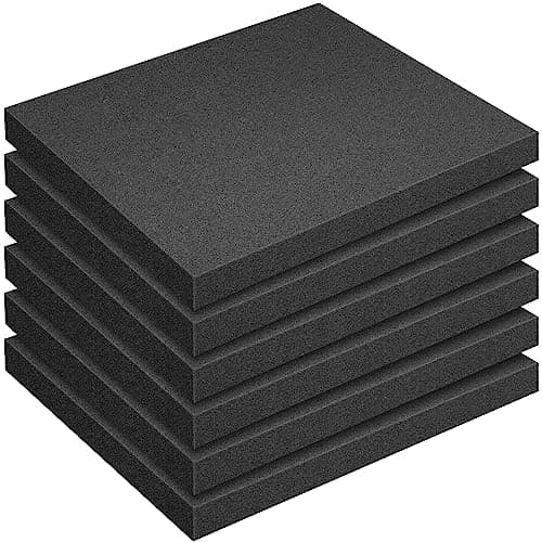 16x12x1.5 Inch Polyurethane Foam Sheets for Toolboxes and Cases