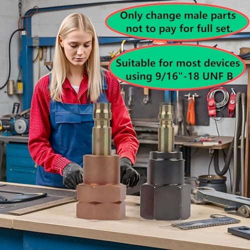 Upgraded Plug Parts for Cutting/Welding Torches, Machine Side Male Set OEM