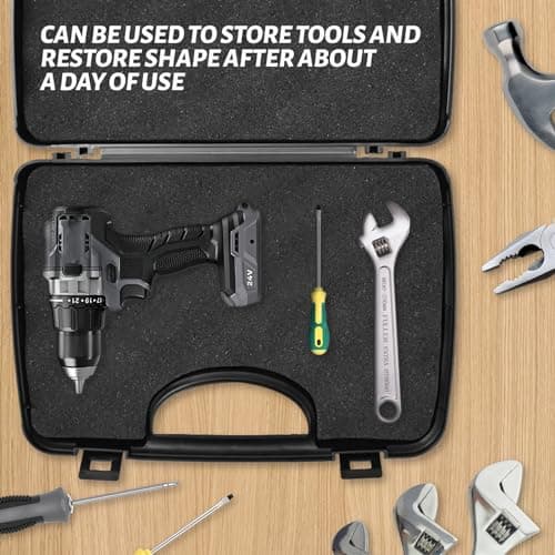 16 x 12 x 1 Inch Polyurethane Foam Board Cuttable Insert for Tool, Camera, and Craft Storage (8)