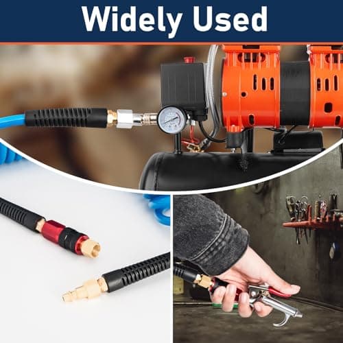 Kodilin 20pcs Solid Brass Air Compressor Female FNPT Plug Kits