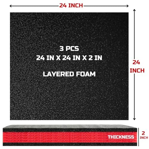 Kaizen Organizer Tool Box Foam, 3Pack 24x24x2 inch, Foam Inserts for Cases
| Polyethylene Storage Sheets for Toolbox Hard Case, Tool Shadow Insert, 3Pack 24x24x2 inch
| Kaizen Organizer Sheet Tool Box Foam, 3Pack 24x24x2 inch, Foam Inserts for Toolb