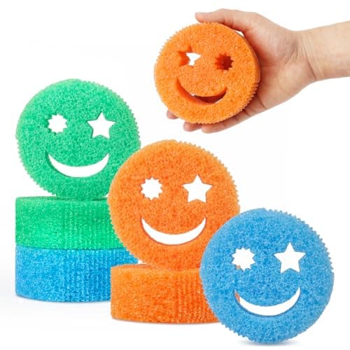Scratch-Free Multipurpose Dish Sponges for Kitchen & Bathroom - BPA Free & Polymer Foam