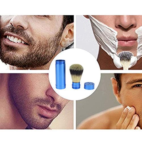 Walfront Portable Travel Foaming Shaving Brush for Men