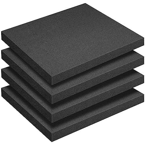 16x12x1.5 Inch Polyurethane Foam Sheets for Toolboxes and Cases