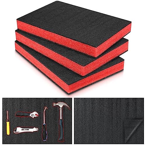 Frienda 3 Pcs Tool Box Foam Organizers