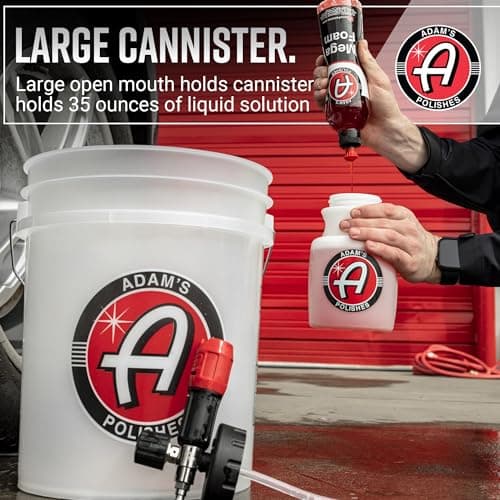 Adam's Polishes Foam Cannon Soap Sprayer | 1/4" Quick Disconnect Cannister