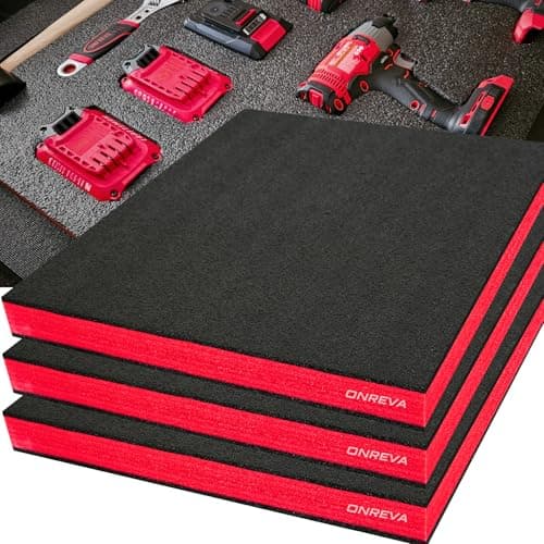 Kaizen Organizer Tool Box Foam, 3Pack 24x24x2 inch, Foam Inserts for Cases
| Polyethylene Storage Sheets for Toolbox Hard Case, Tool Shadow Insert, 3Pack 24x24x2 inch
| Kaizen Organizer Sheet Tool Box Foam, 3Pack 24x24x2 inch, Foam Inserts for Toolb