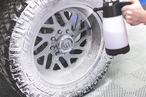 Goizper Group iK Sprayers Foam Pro 2+ Pump Spray Foamer for Professional Car Wash & Detailing - Dry/Wet Foam, Pressure Release Safety Valve, 1.25 Liters PVC Hoses