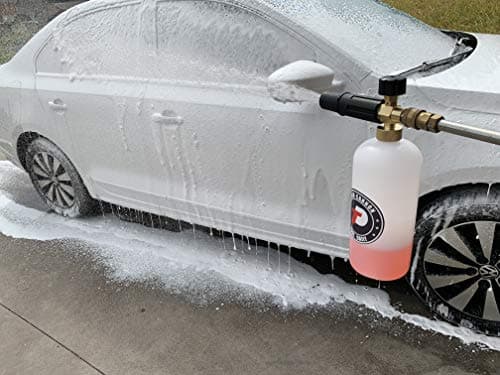 Daily Use 1 Liter Foam Cannon with 1/4 Inch Quick Connector for Pressure Washers
| 5 Pressure Washer Nozzle Tips and 1 Liter Foam Cannon for Quick_connect Applications
| Heavy Duty 1 Liter Foam Cannon & Nozzle Tips Bundle for Professional Pressure W