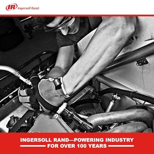 Ingersoll Rand 2235TiMAX-R 1/2" Drive Air Impact Wrench, Red, 4.6 lb, 1,350 ft-lbs Torque