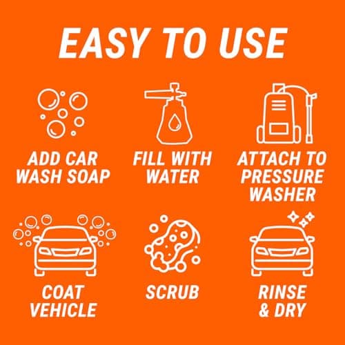 Armor All 2-in-1 Foam Cannon Kit for Vehicle Cleaning
