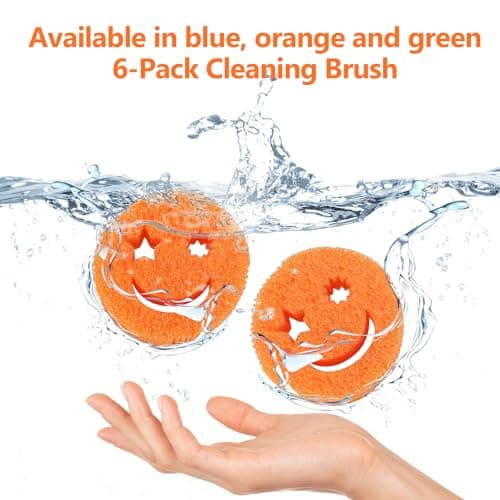Scratch-Free Multipurpose Dish Sponges for Kitchen & Bathroom - BPA Free & Polymer Foam